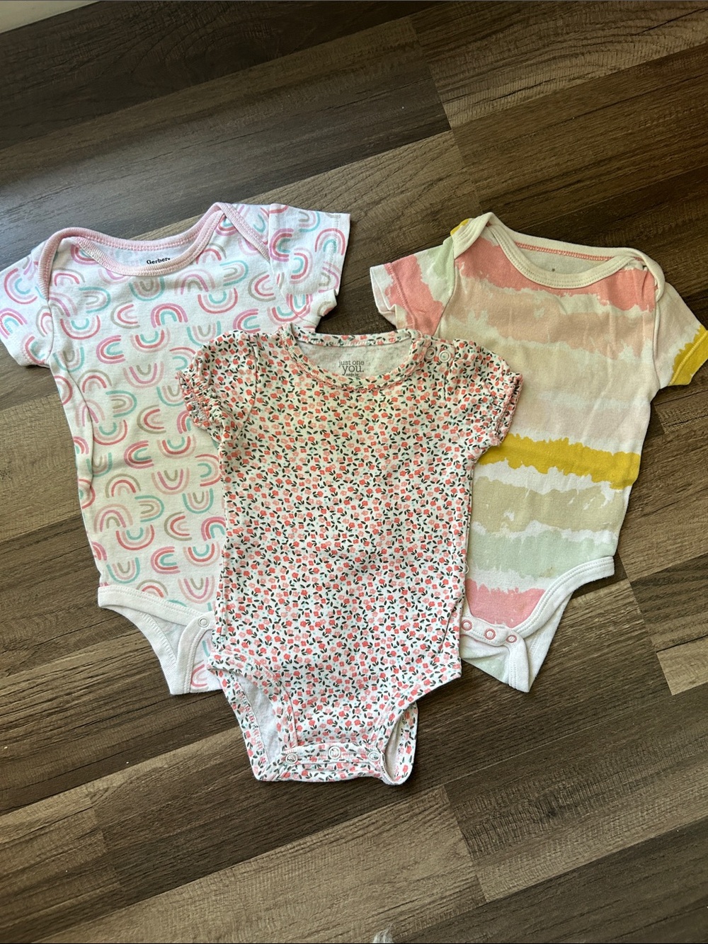 Bundle of 3-6 Month Girl Bodysuits